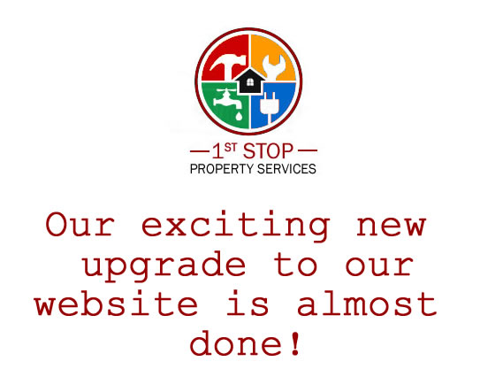 1st Stop Property Services New Website coming soon